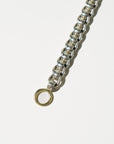 Rolling Curb Bracelet, Sterling Silver