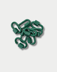Rubber Chubby Medium Lock, Evergreen