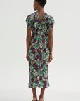 Midi-length Dress, Bluette