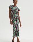 Midi-length Dress, Bluette