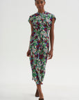 Midi-length Dress, Bluette