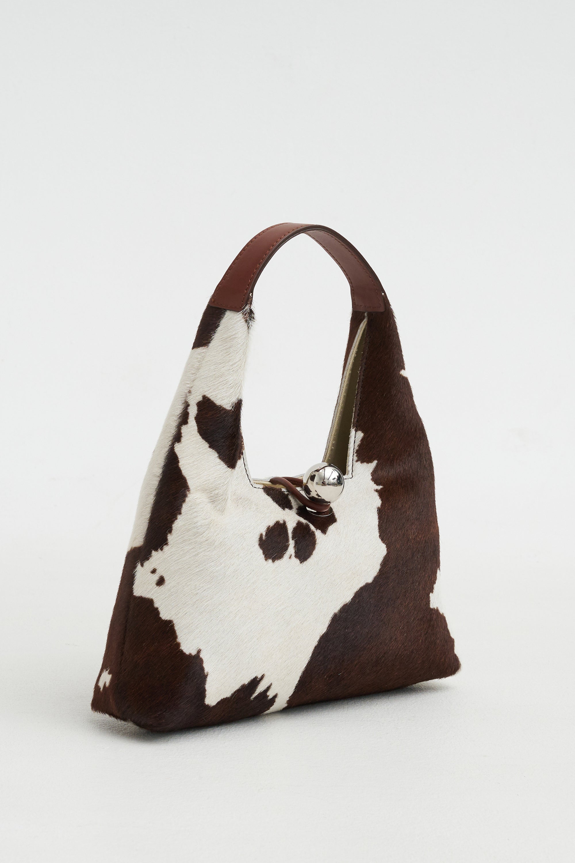 Trapeze Handbag, Brown