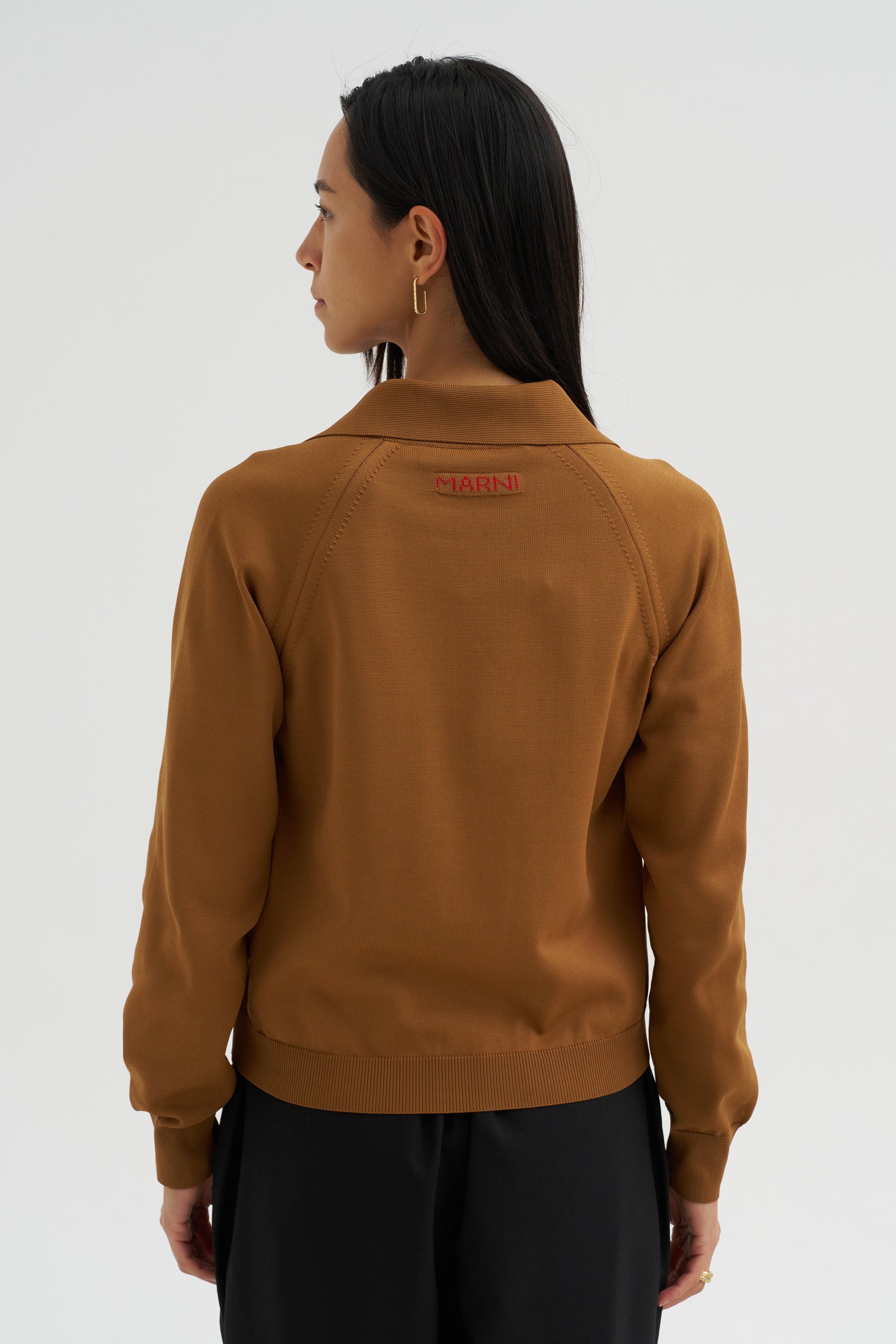 Long Sleeve Cardigan, Cigar