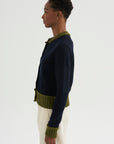 Wool Blend Cardigan, Eclipse