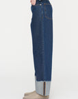 Inside-Out Jeans, Blublack