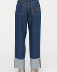 Inside-Out Jeans, Blublack