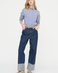 Inside-Out Jeans, Blublack
