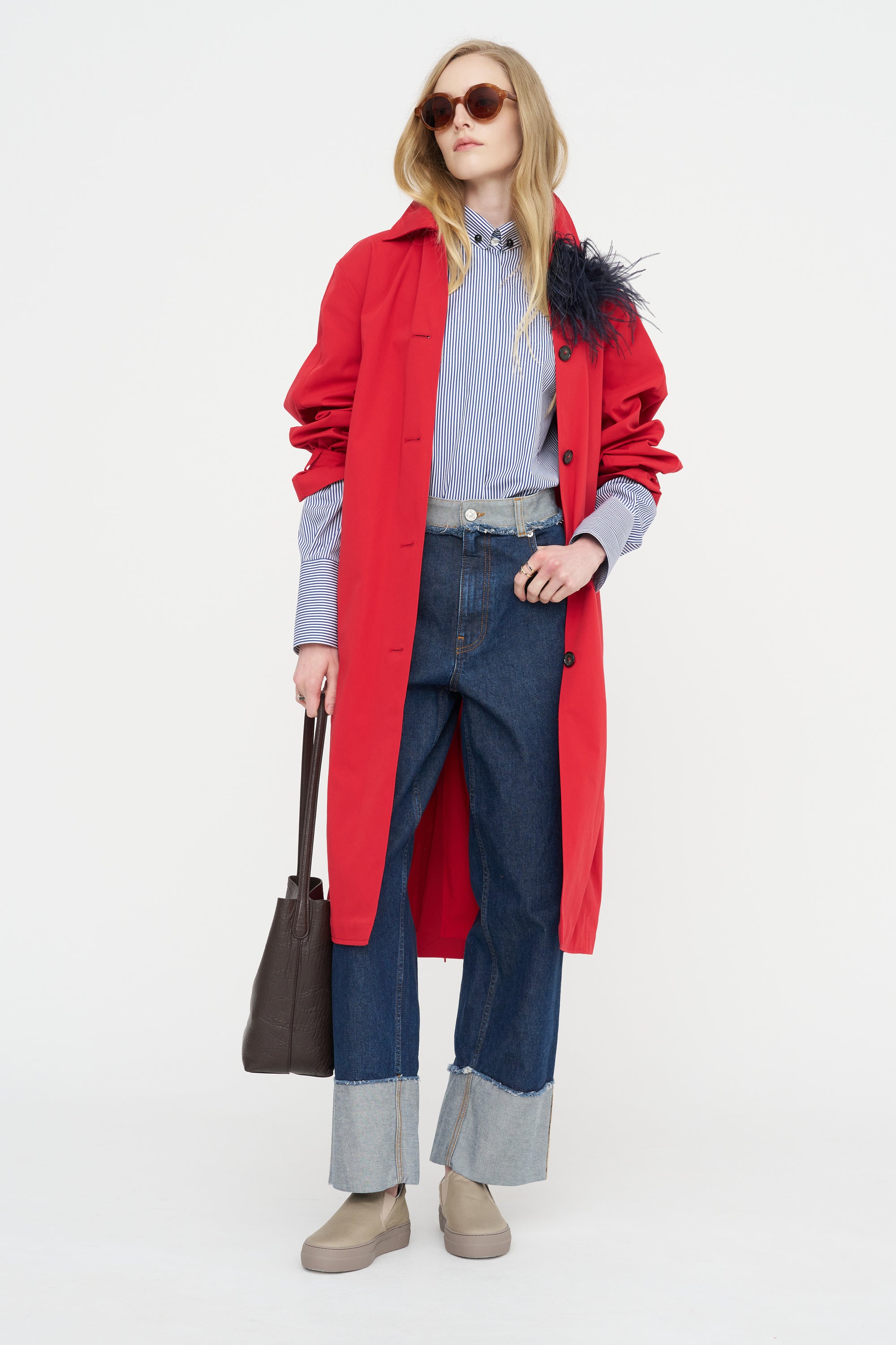 Inside-Out Jeans, Blublack
