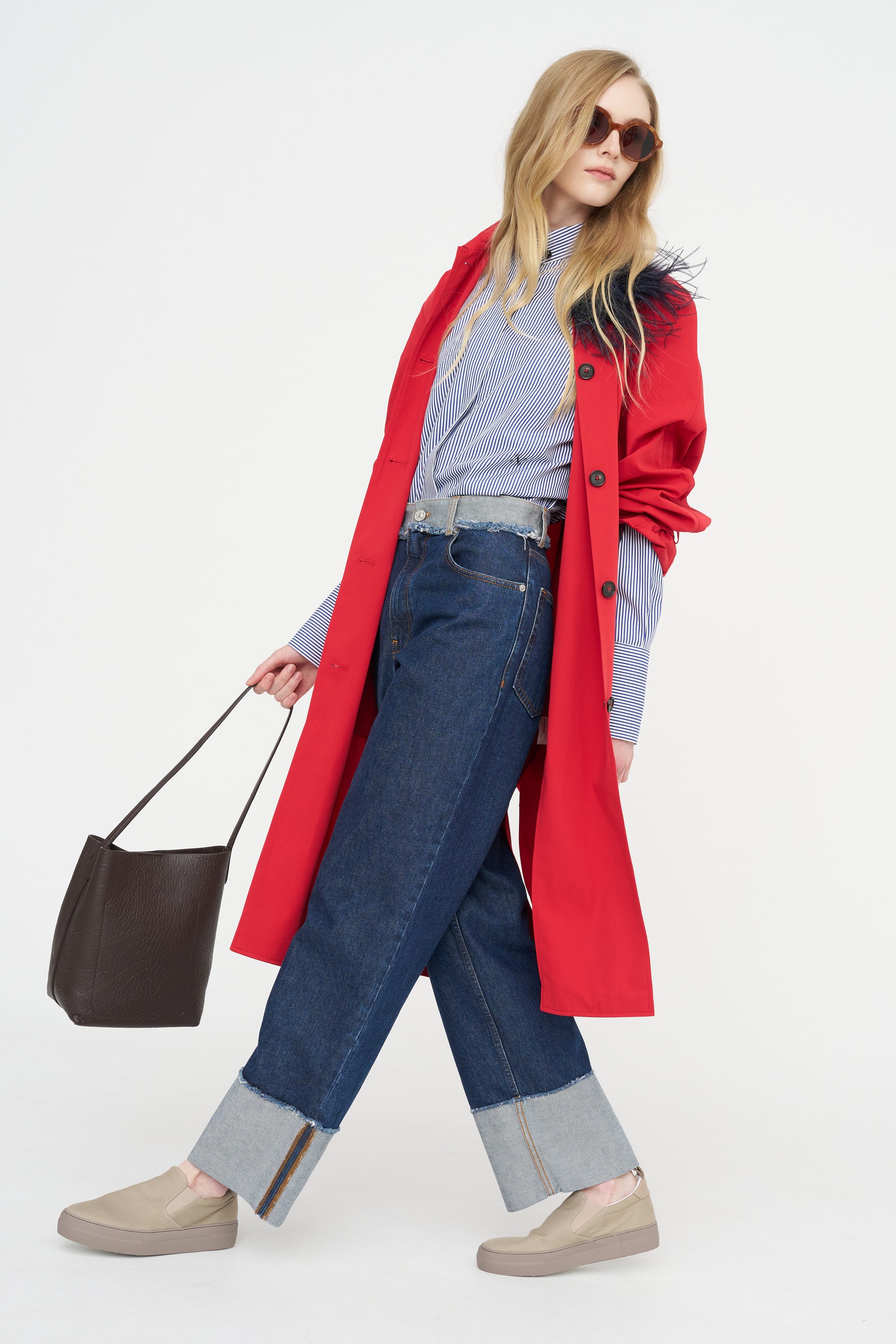 Inside-Out Jeans, Blublack