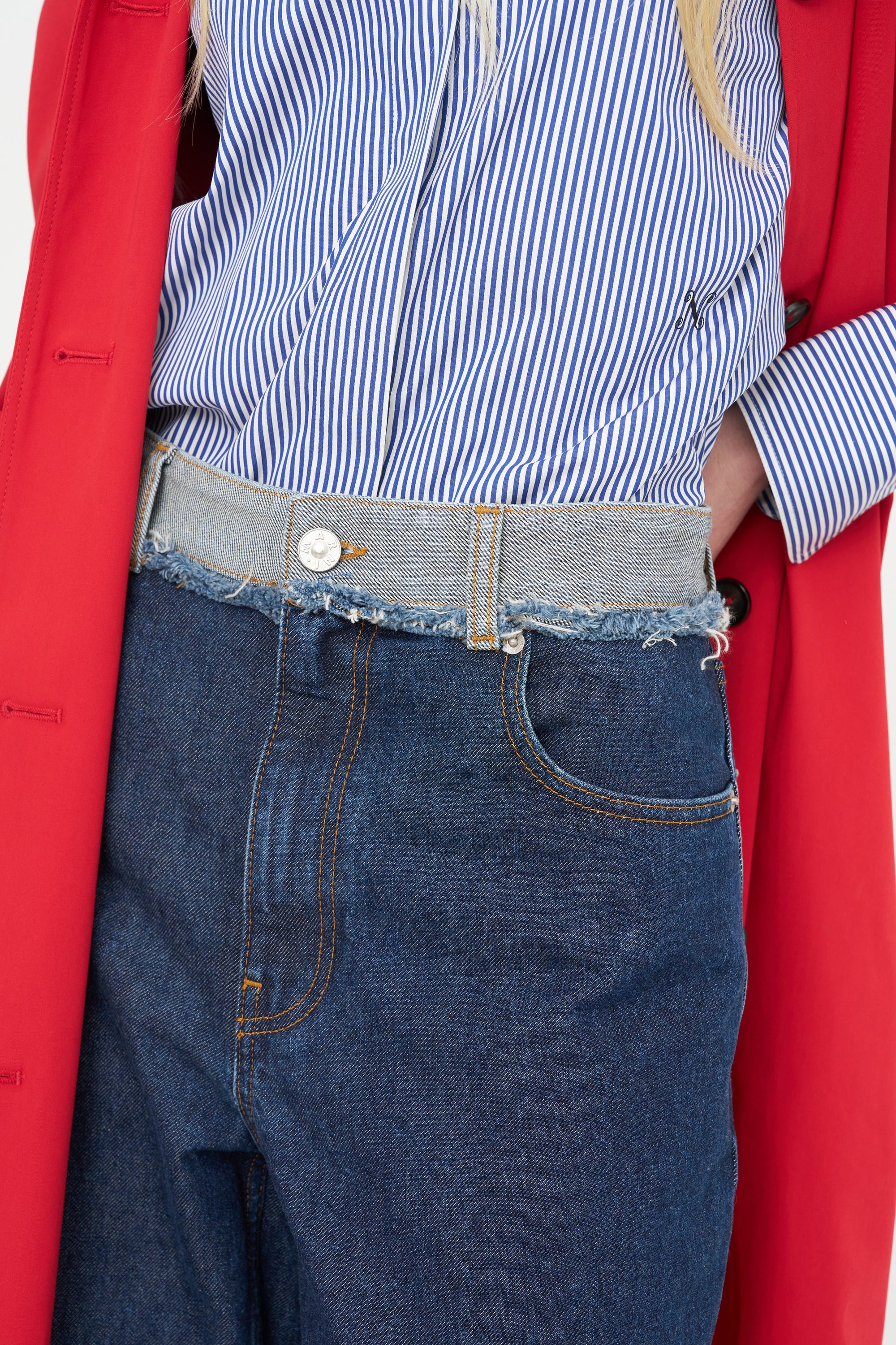 Inside-Out Jeans, Blublack