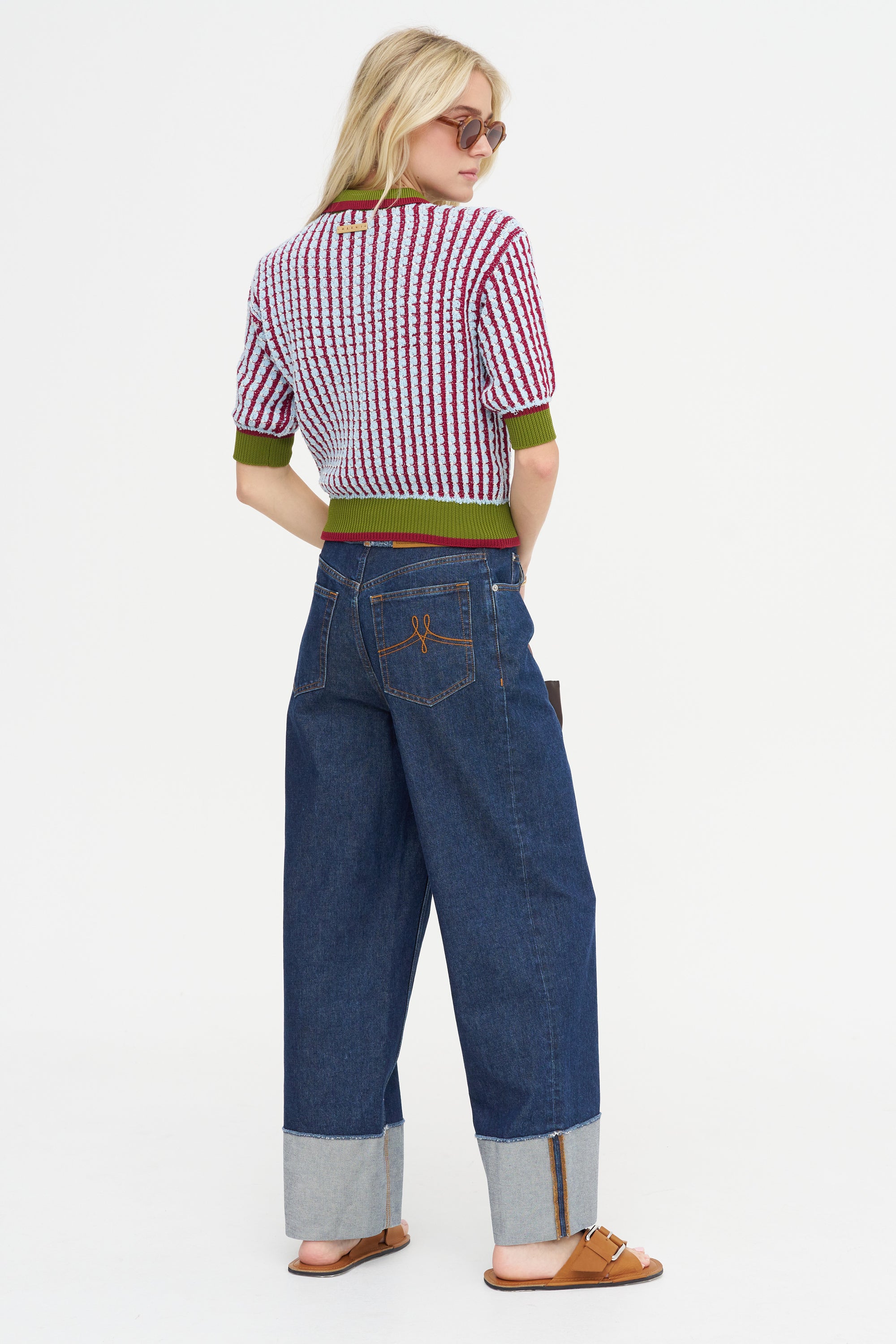 Polo Neck, Light Blue