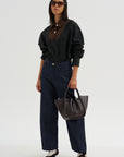Poplin Shirt, Black