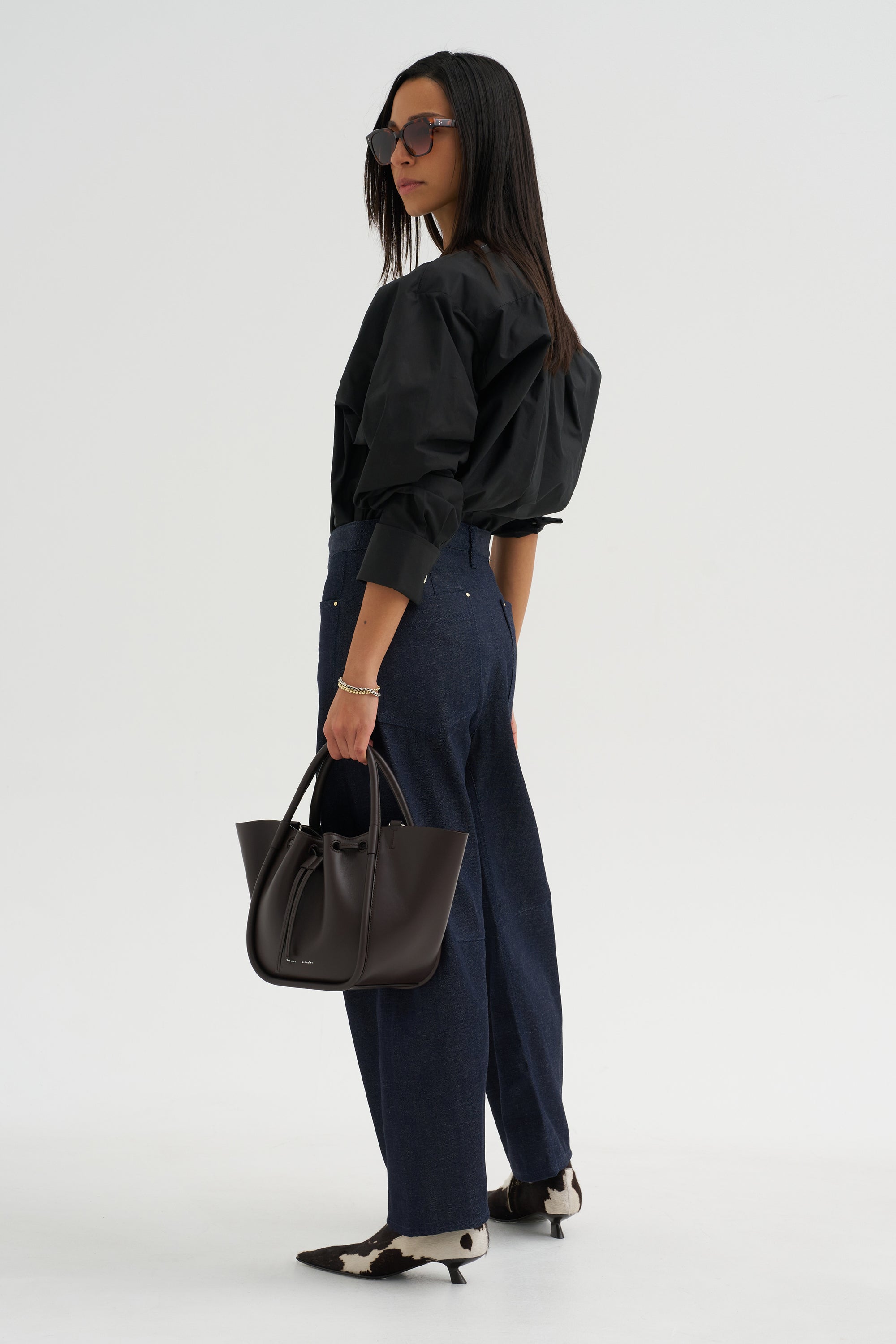 Poplin Shirt, Black