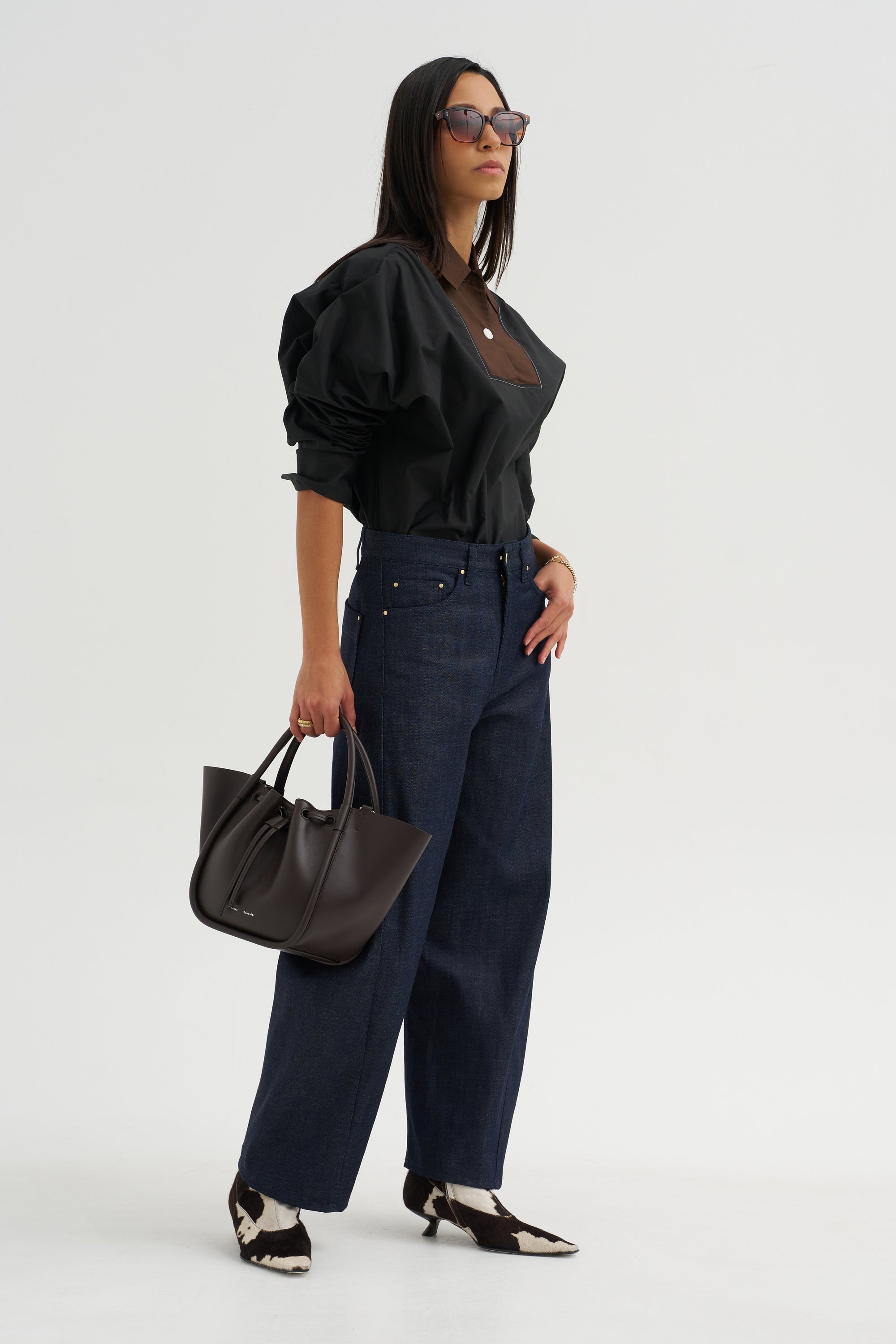 Poplin Shirt, Black