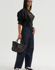Poplin Shirt, Black
