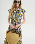 Poplin Sleeveless Blouse, Maize