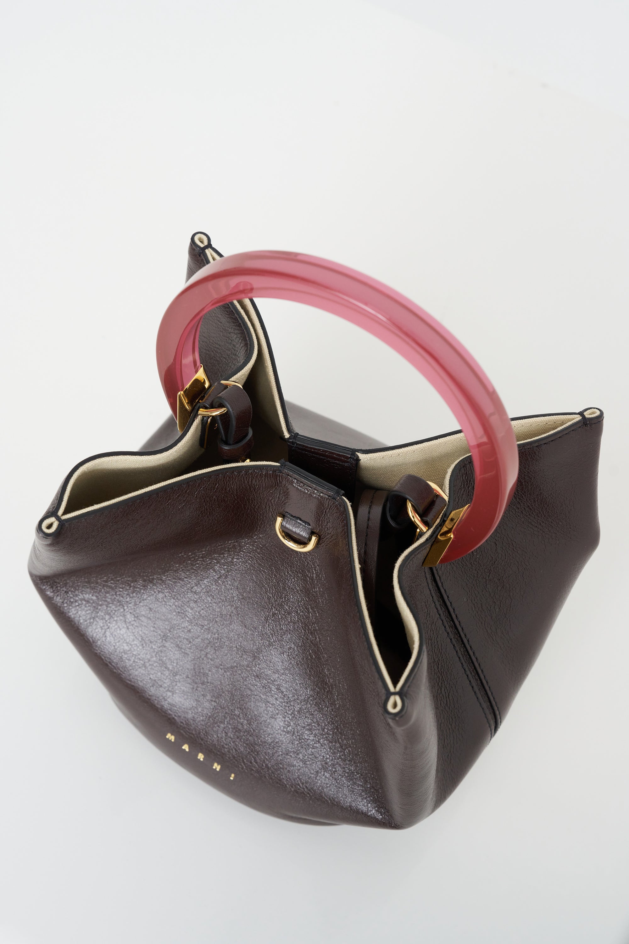 Pannier Bucket Bag, Brown