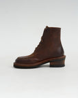 Ancaro Oiled Leather Boot, Basalt