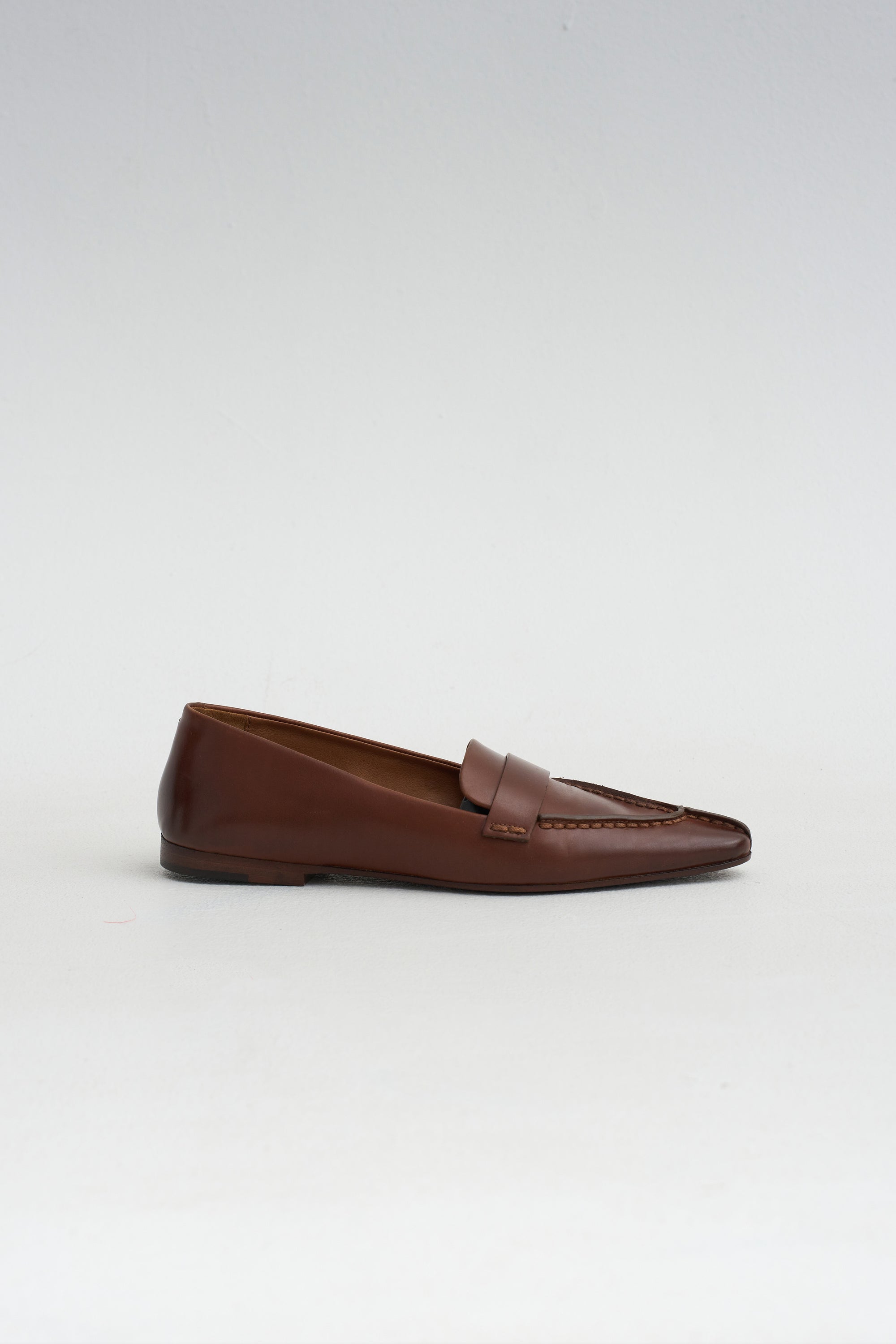 Colma Leather Loafer, Basalt