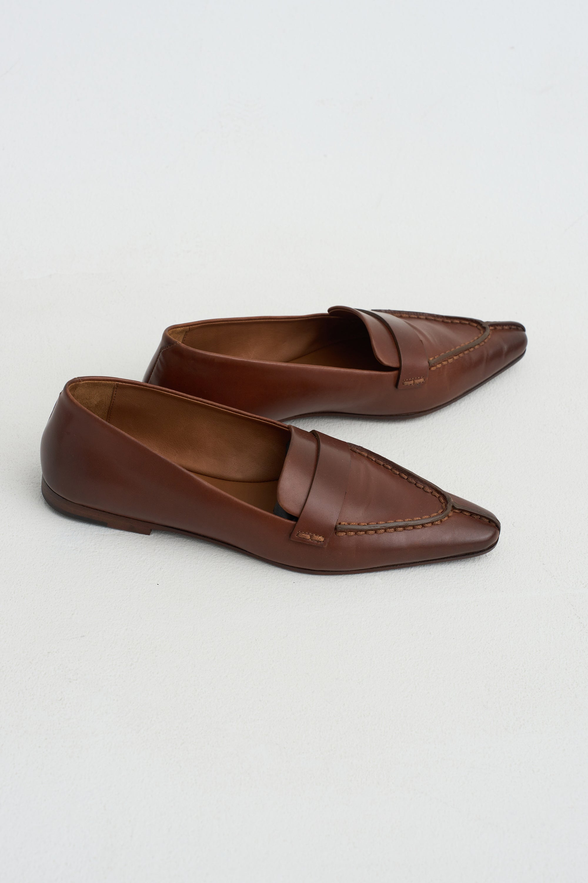 Colma Leather Loafer, Basalt