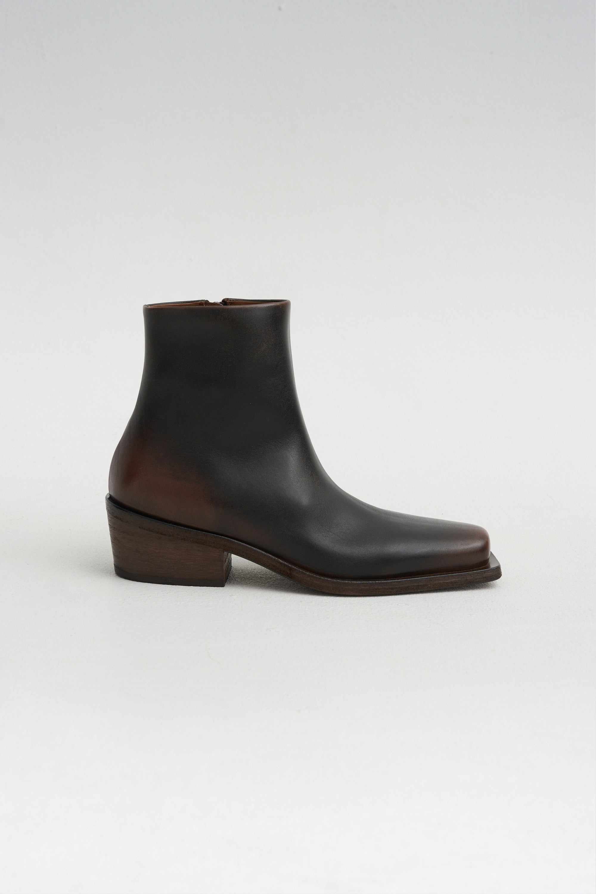Tex Buffed Smooth Leather Boot, Basalt