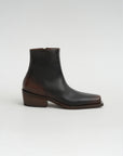 Tex Buffed Smooth Leather Boot, Basalt