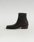 Tex Buffed Smooth Leather Boot, Basalt