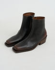Tex Buffed Smooth Leather Boot, Basalt