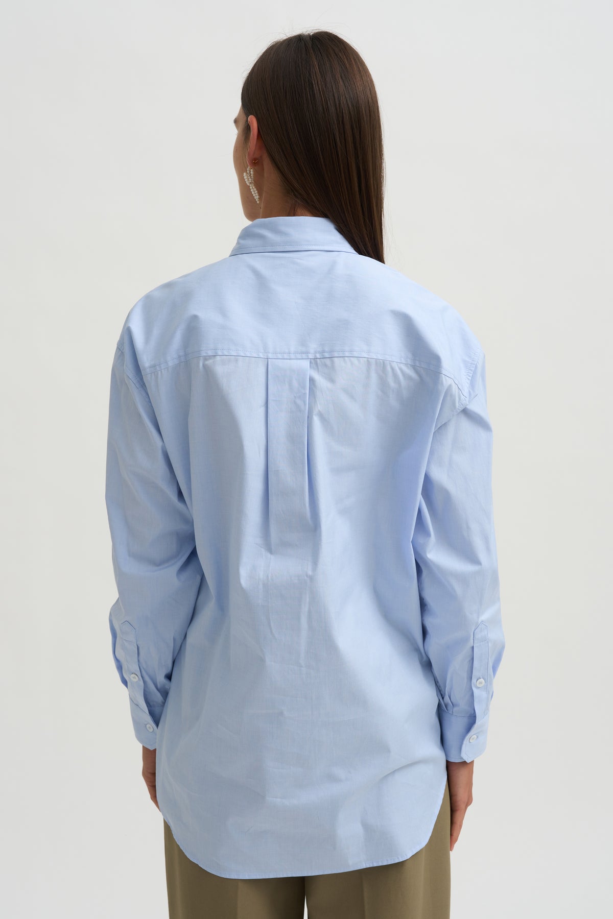 Oversized Shirt, Light Blue