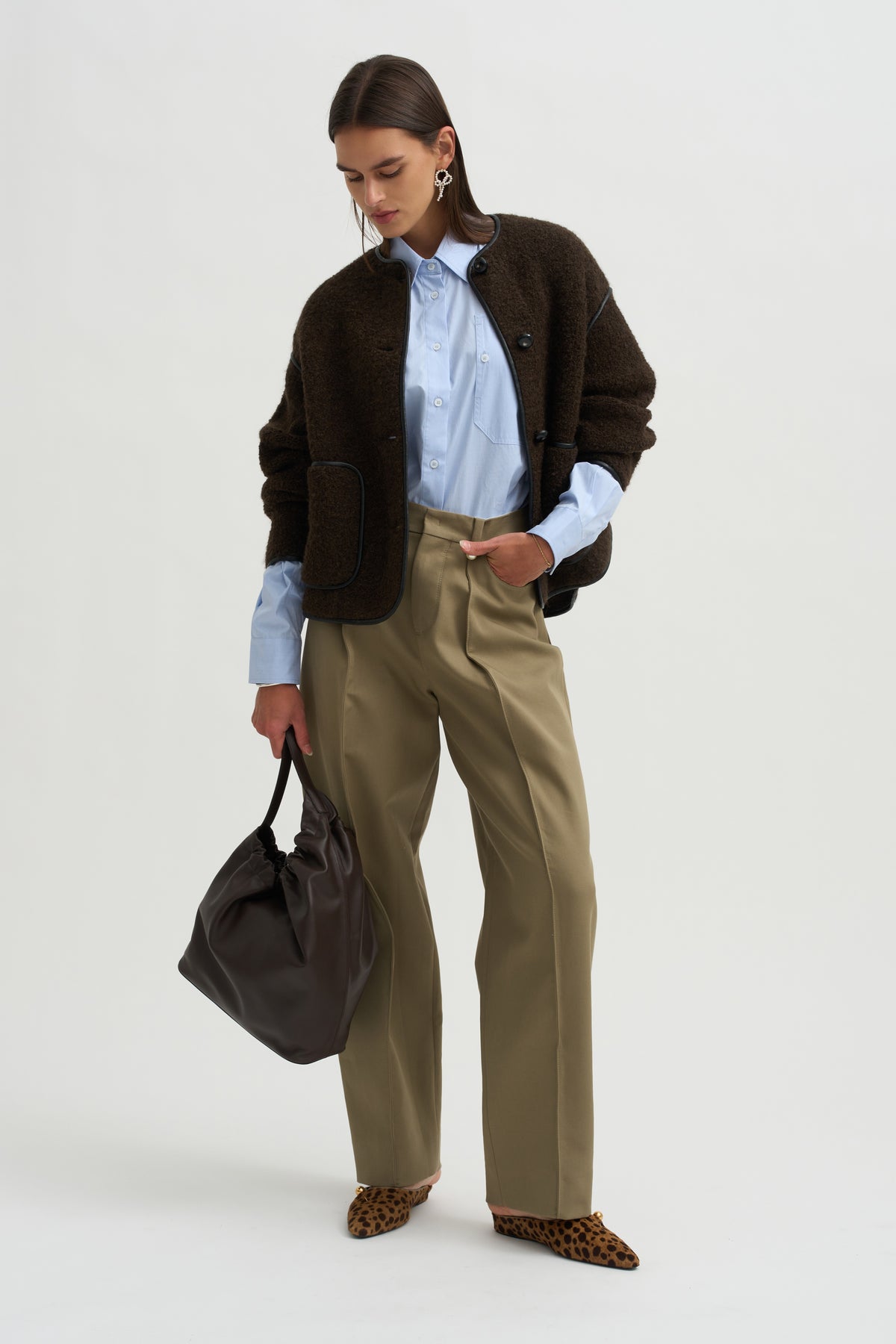 Oversized Shirt, Light Blue