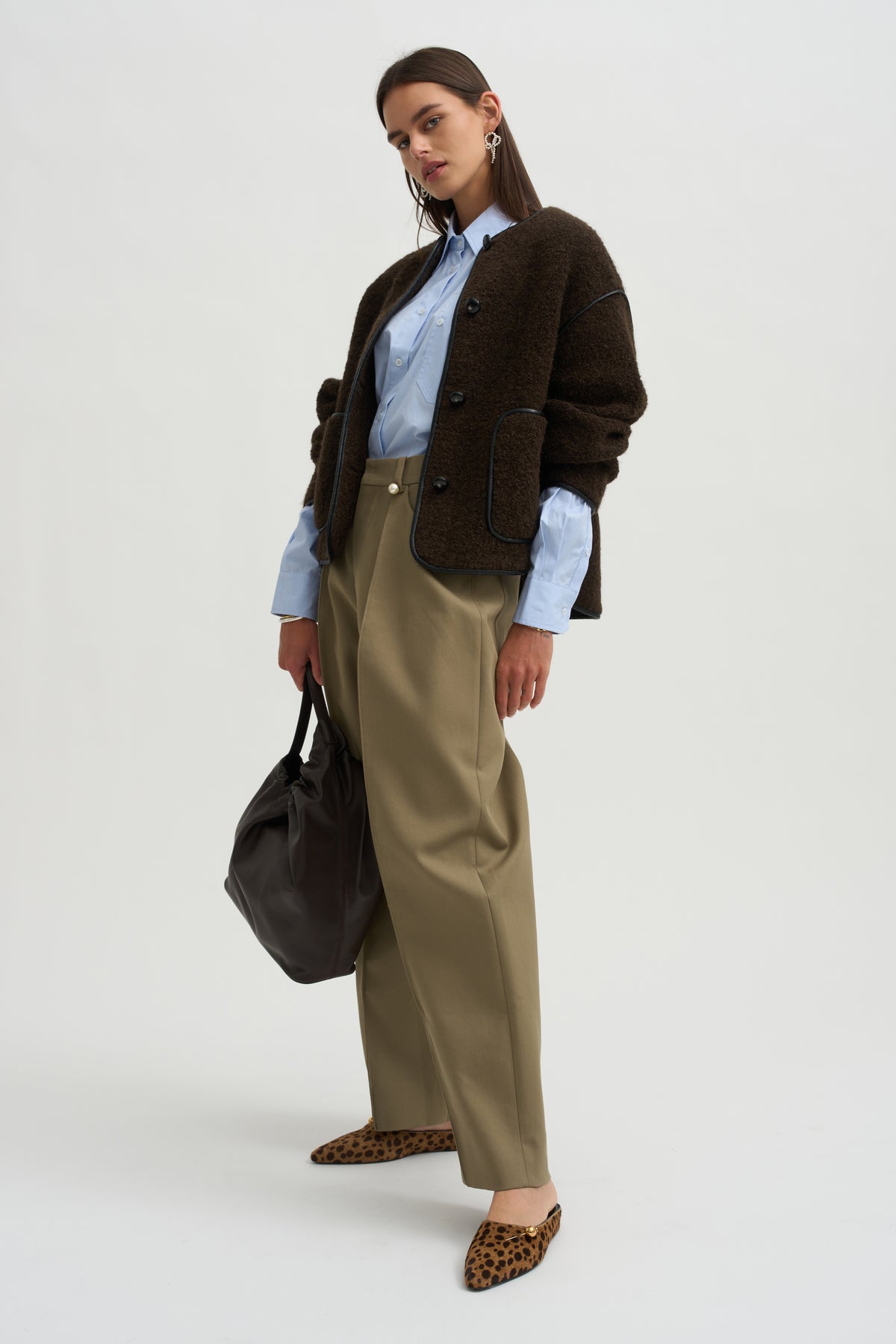 Oversized Shirt, Light Blue