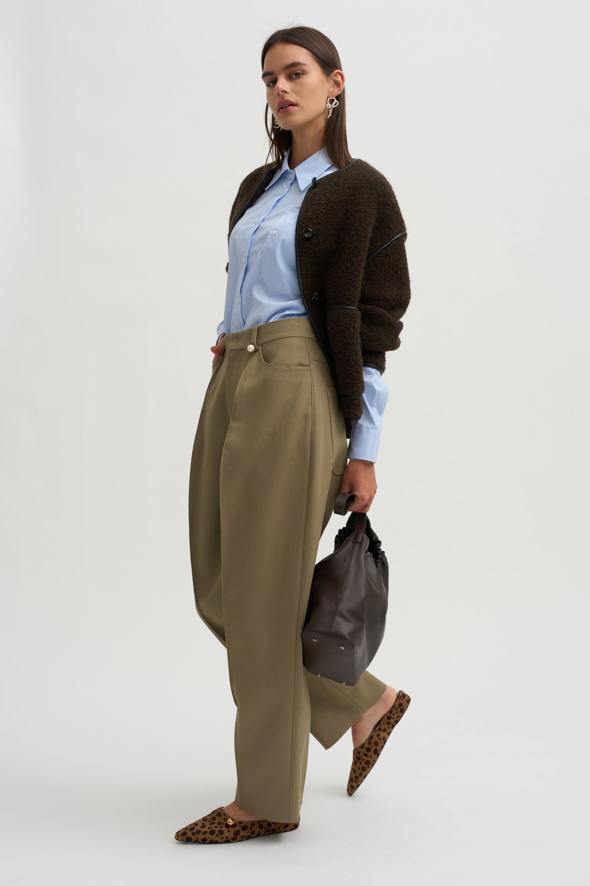 Oversized Shirt, Light Blue