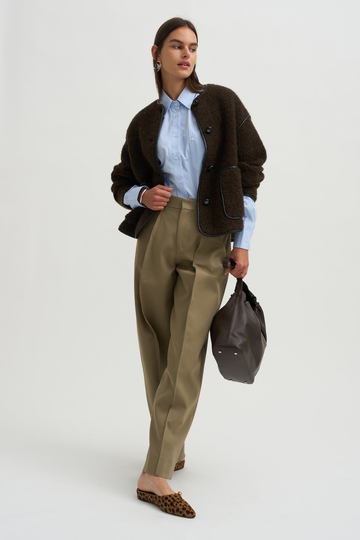 Oversized Shirt, Light Blue