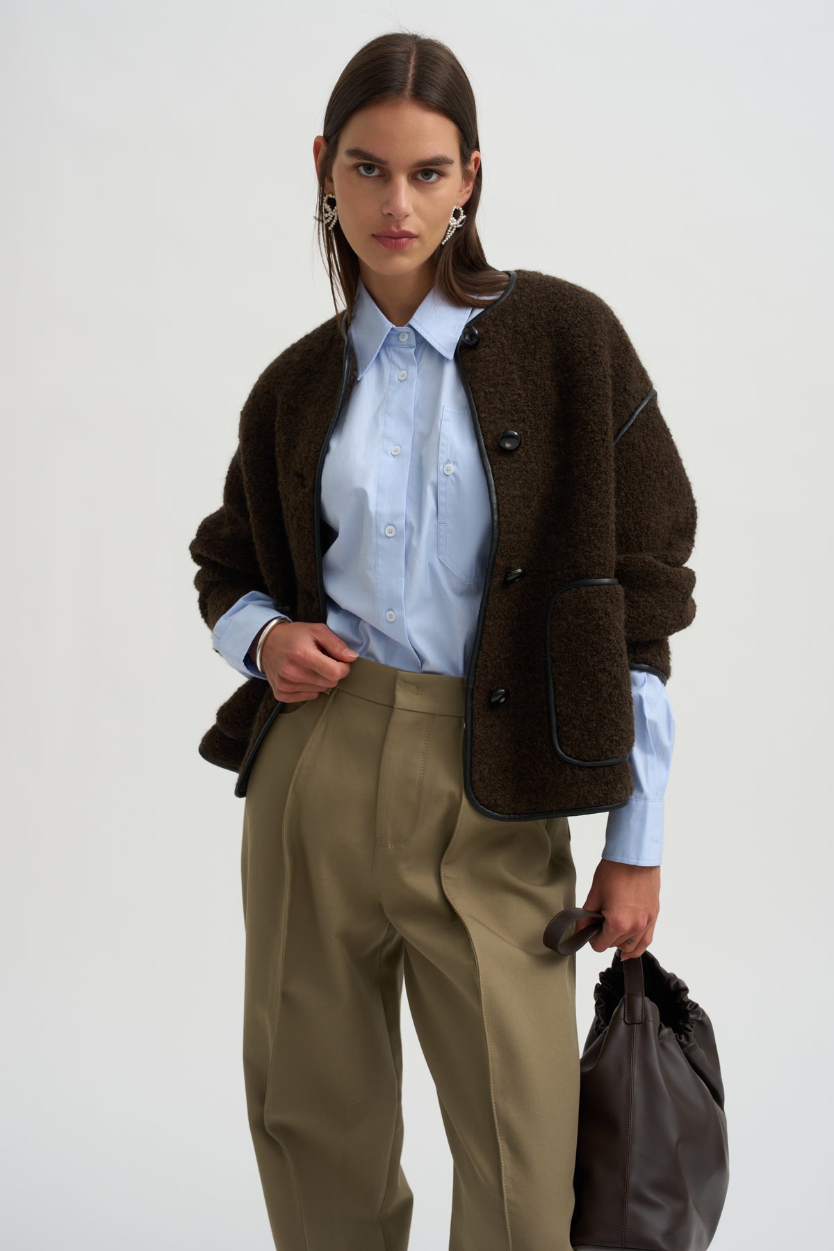 Oversized Shirt, Light Blue