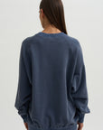 Oversized Sweatshirt, Vintage Blue