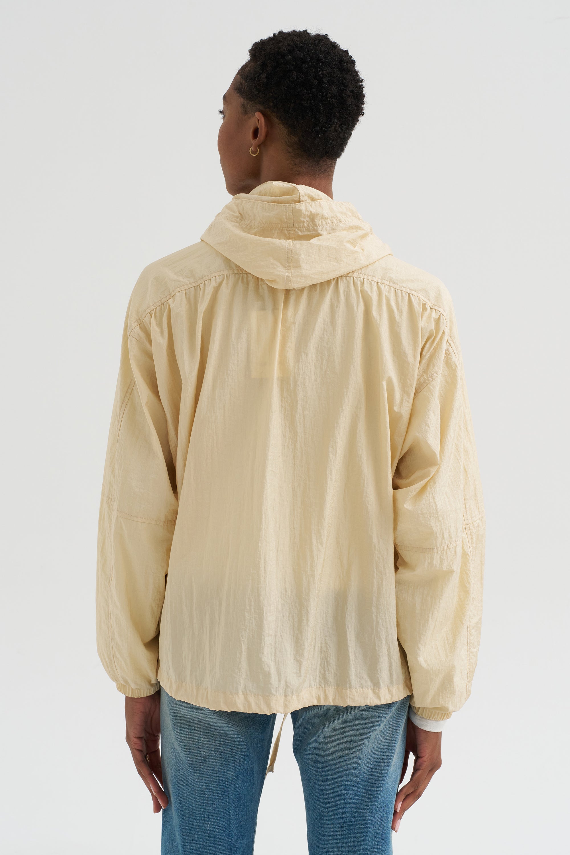 Shirred Anorak