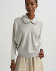 Fontaine Top, Light Grey