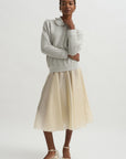 Fontaine Top, Light Grey