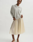 Fontaine Top, Light Grey