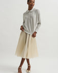 Fontaine Top, Light Grey