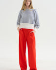 Naeva Sweater, Milk-Blue Faience