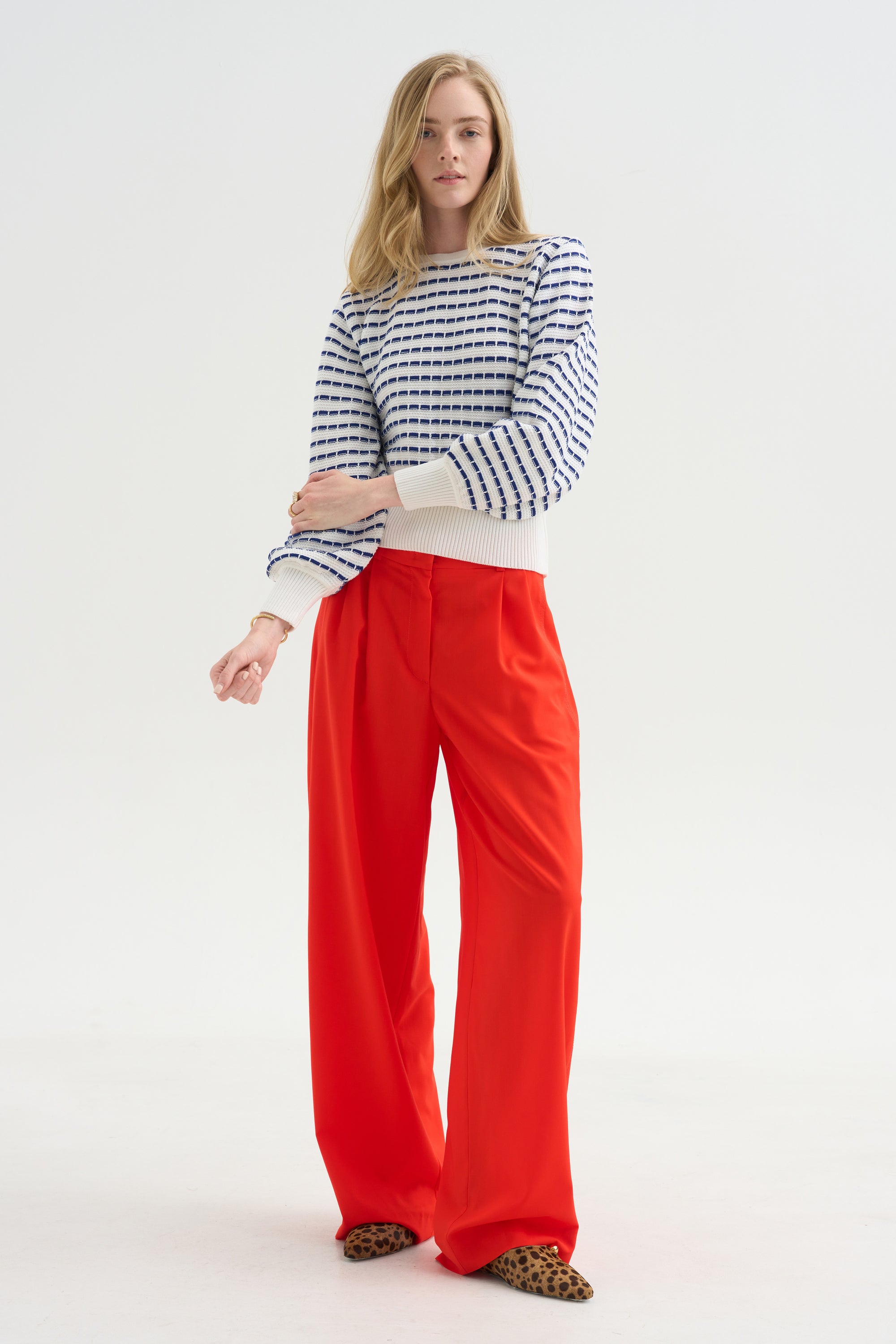 Naeva Sweater, Milk-Blue Faience