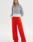 Naeva Sweater, Milk-Blue Faience