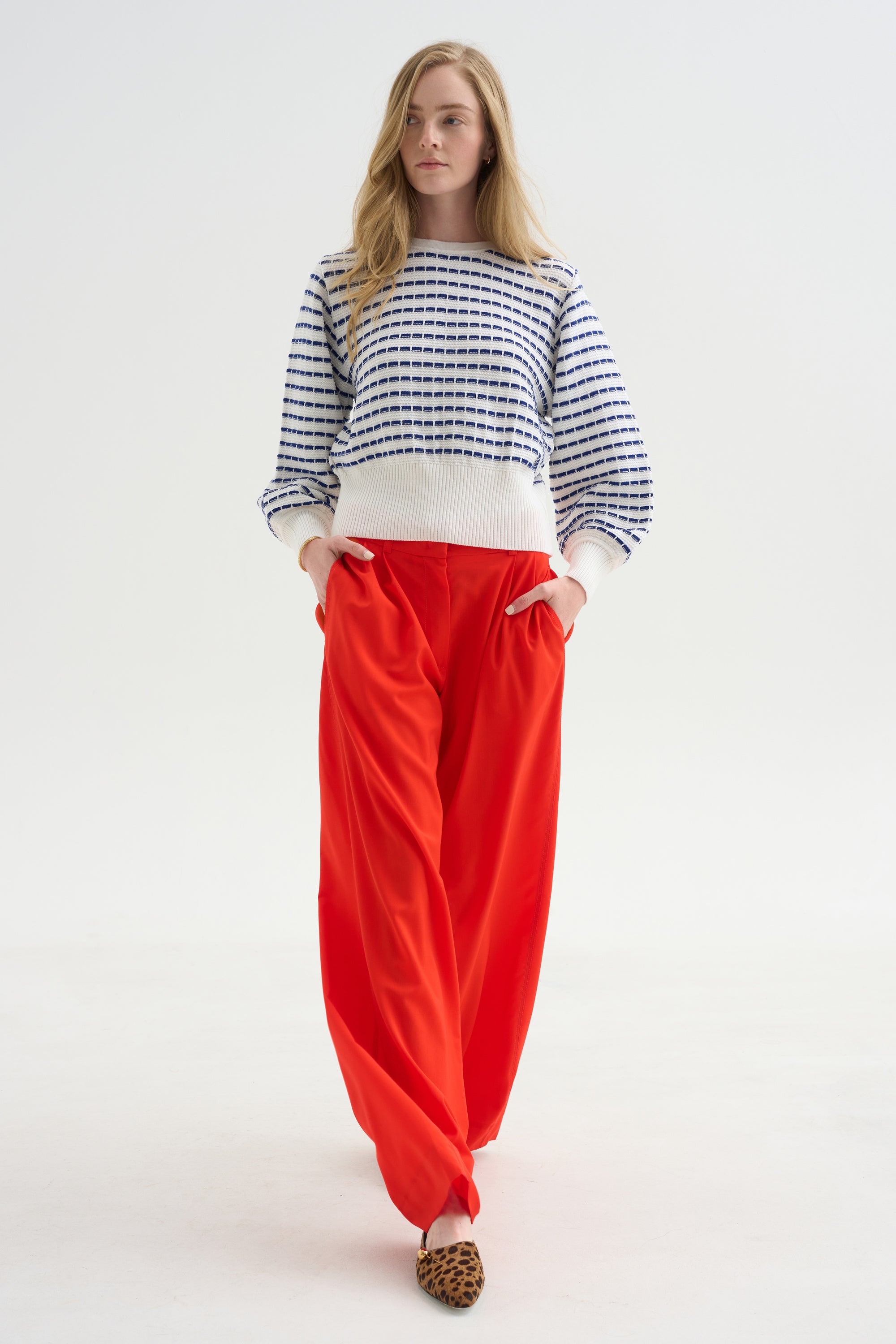 Naeva Sweater, Milk-Blue Faience