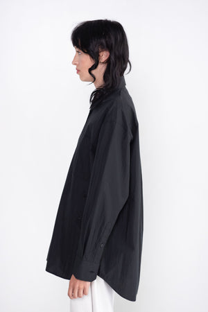 MIJEONG PARK - Oversized Shirt, Black