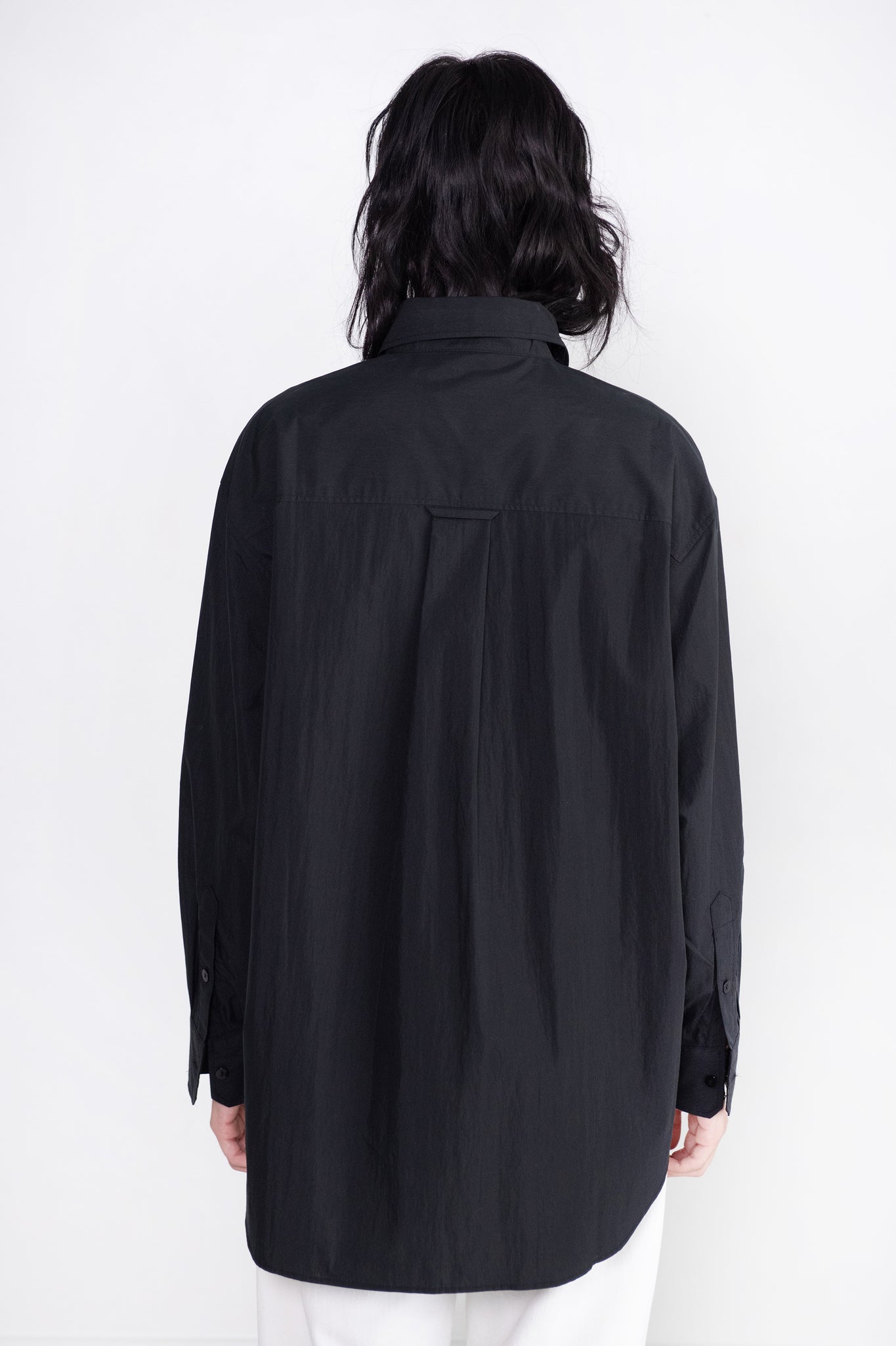 MIJEONG PARK - Oversized Shirt, Black