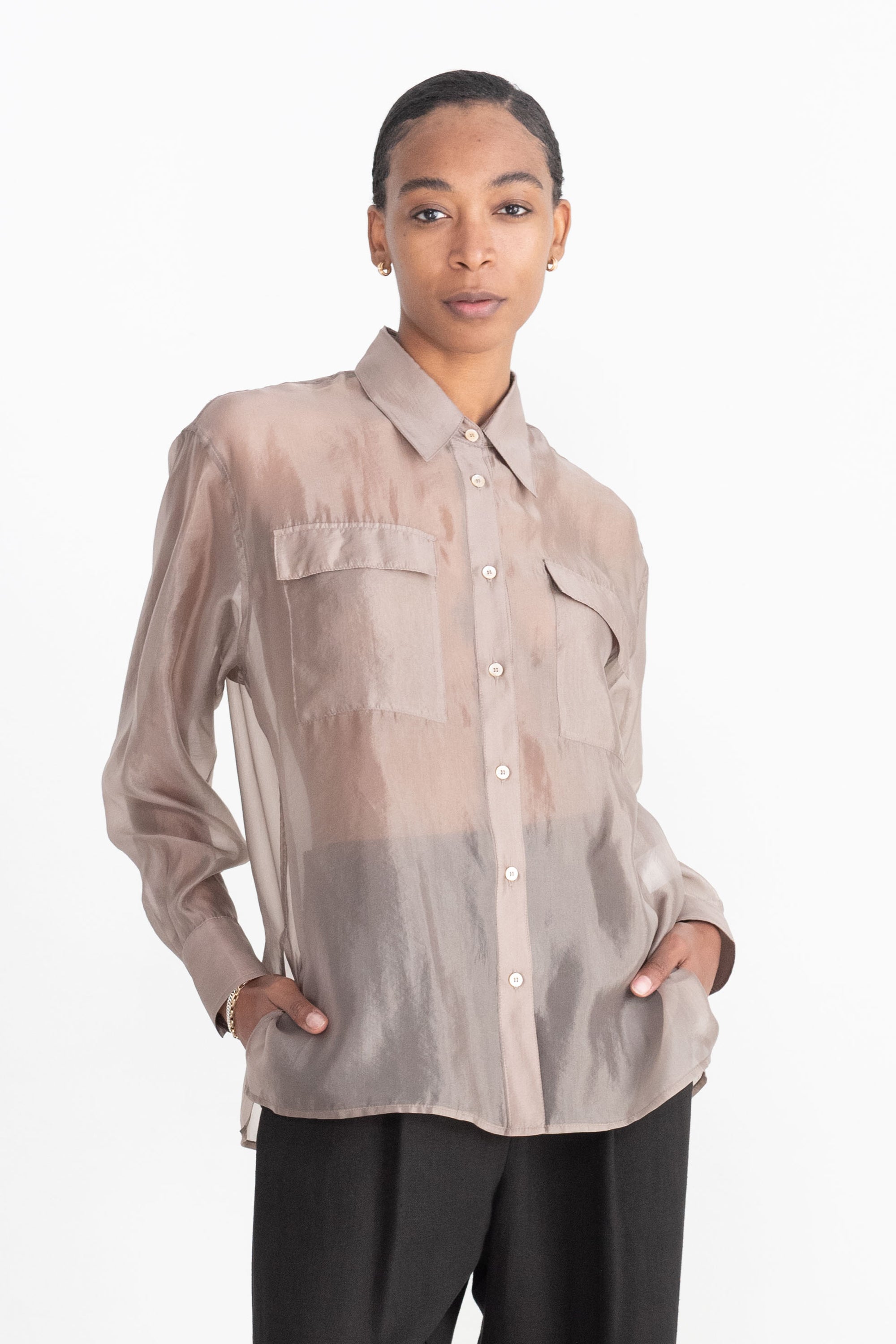 Sheer blouse