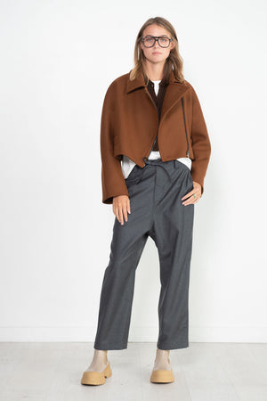 MANTU - Wool Bomber, Rust