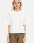 Almost A T-Shirt Top, White