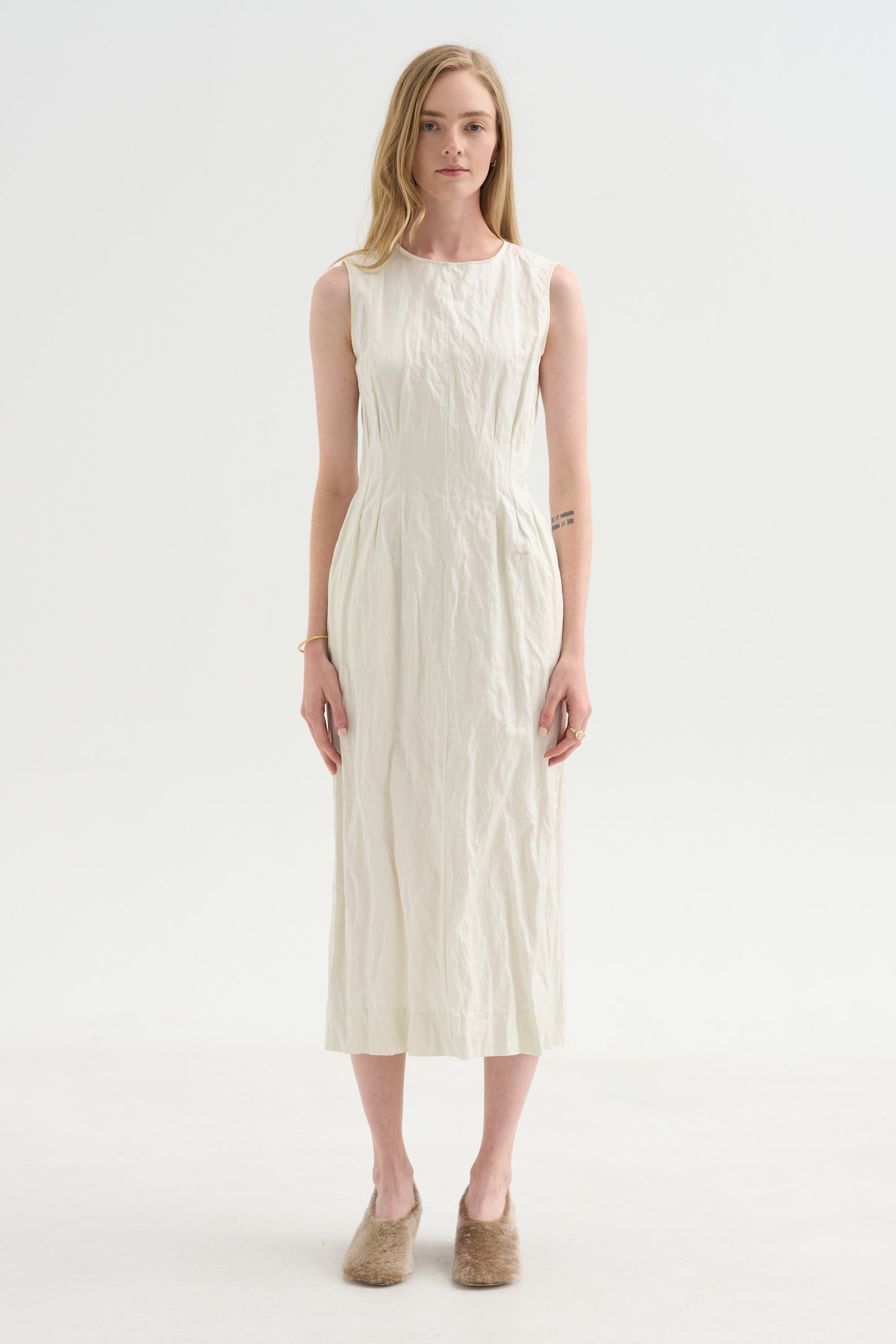 Golightly Dress, Crisp Kaimak